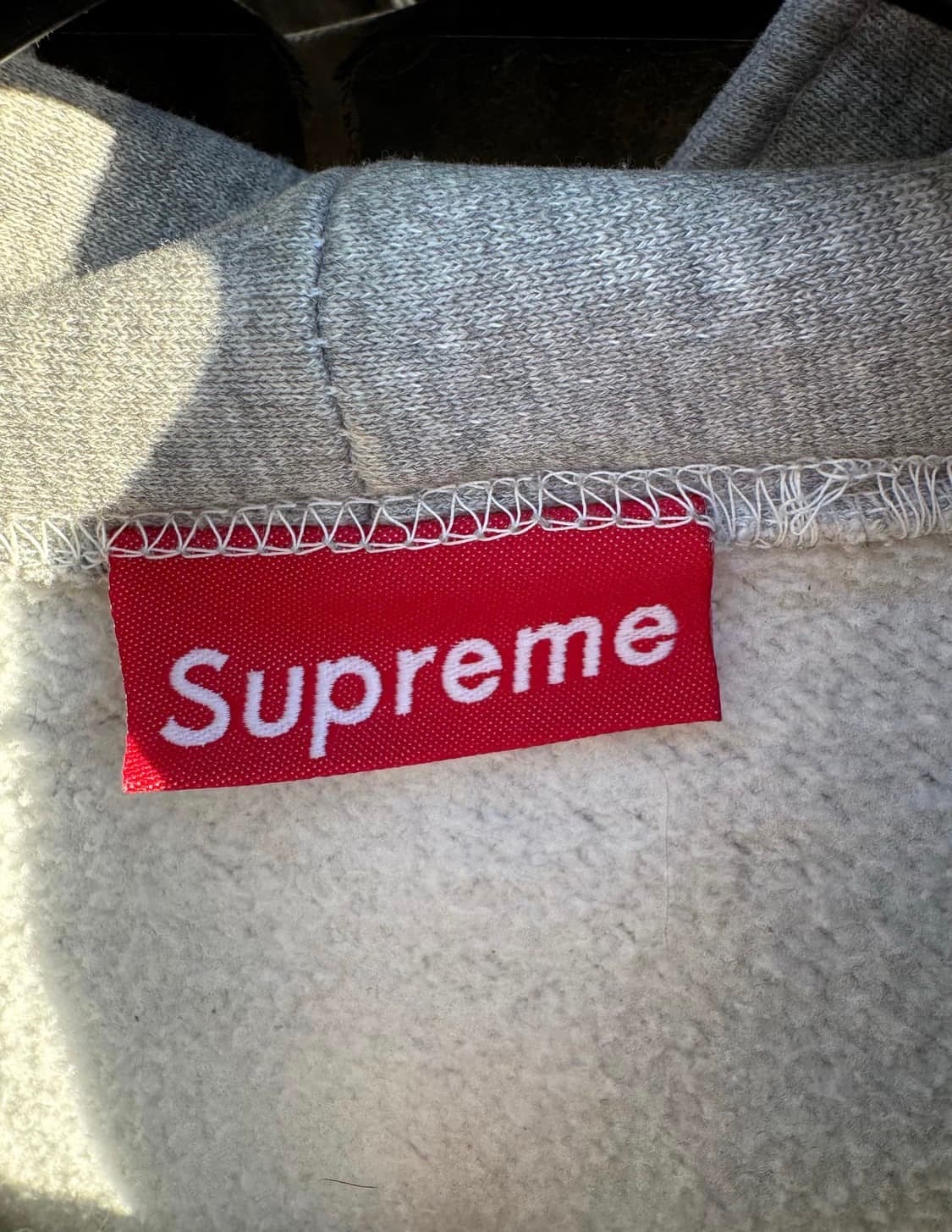 90s 슈프림 후드집업 그레이 아치로고 상품이미지4