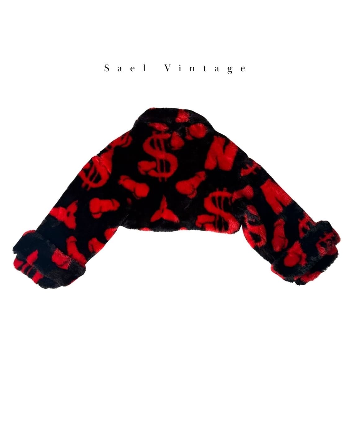 NAMILIA Dick Dollar Monogram Fur Jacket 상품이미지7