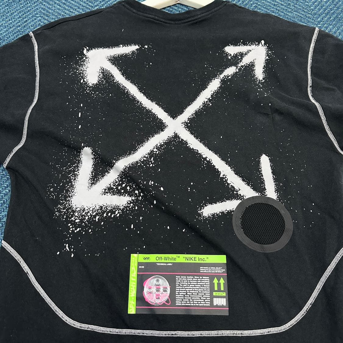 [XS] 오프화이트 X 나이키 반팔티 상품이미지2