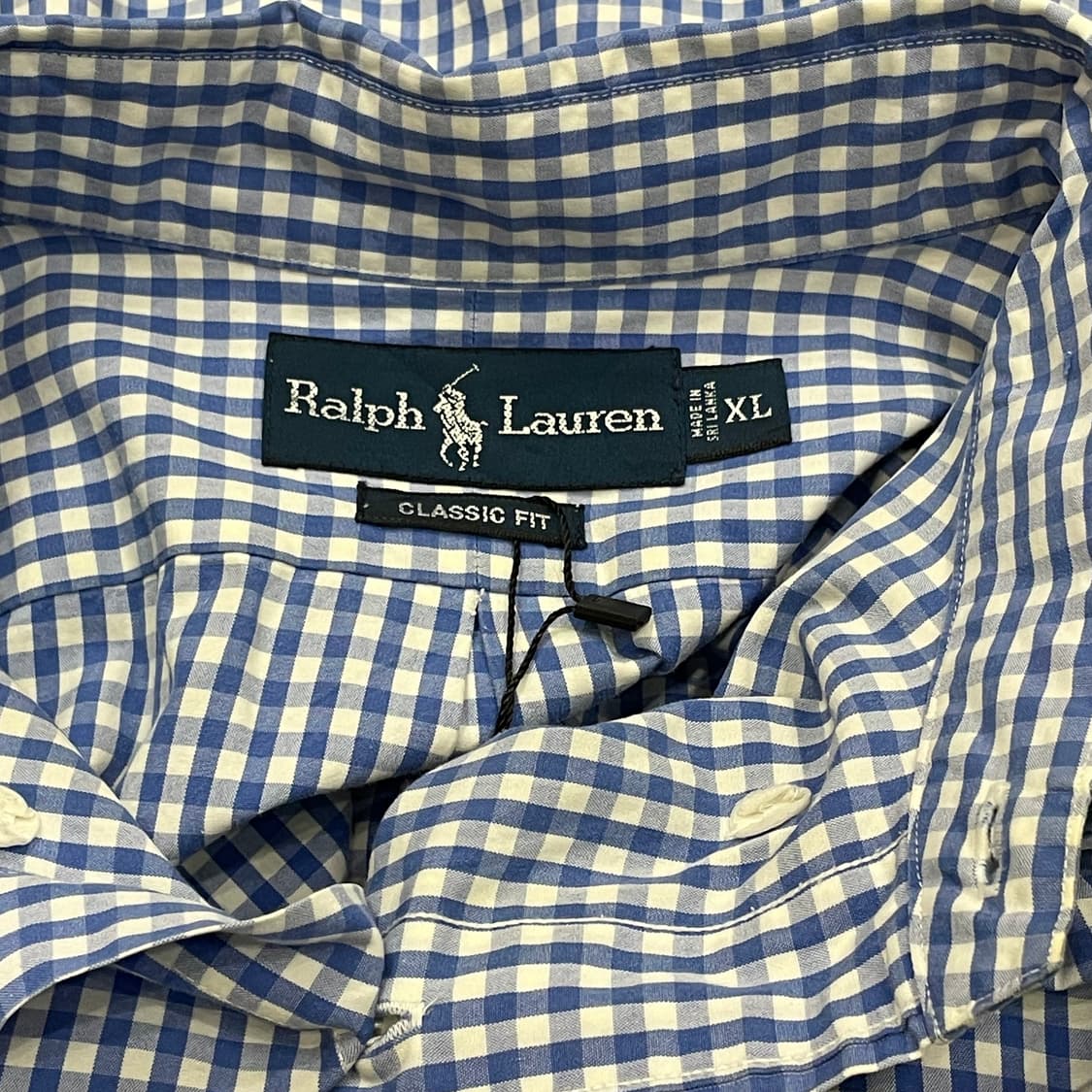 (XL) POLO 폴로 랄프로렌 체크 셔츠 클래식 핏 상품이미지5