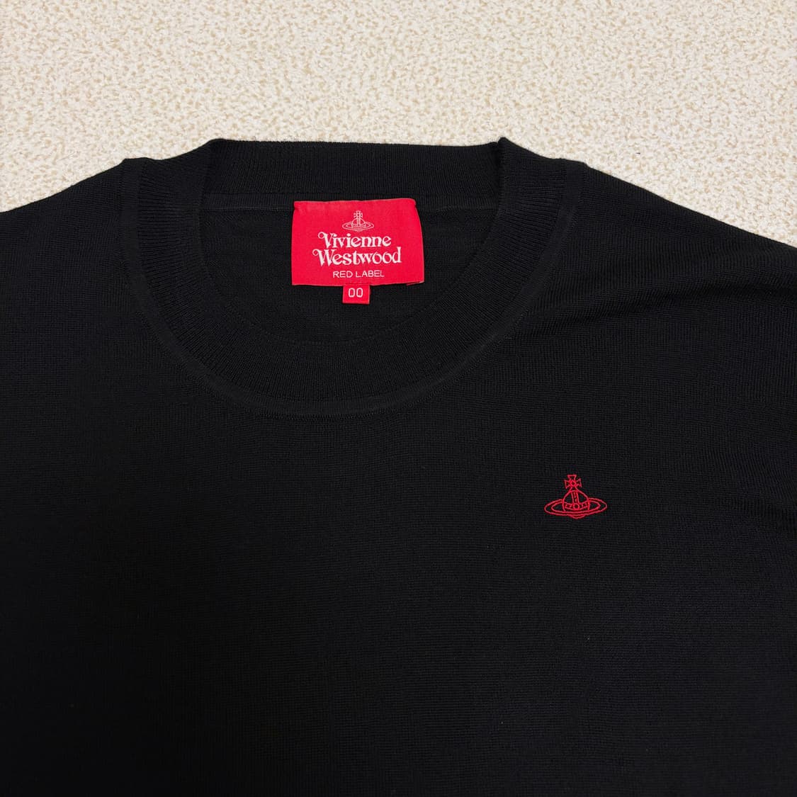 비비안웨스트우드 레드라벨 울 라운드넥 니트 상품이미지2