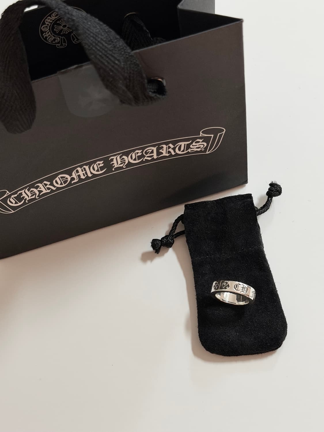 (Us7)크롬하츠 포에버링 반지 6mm 상품이미지1