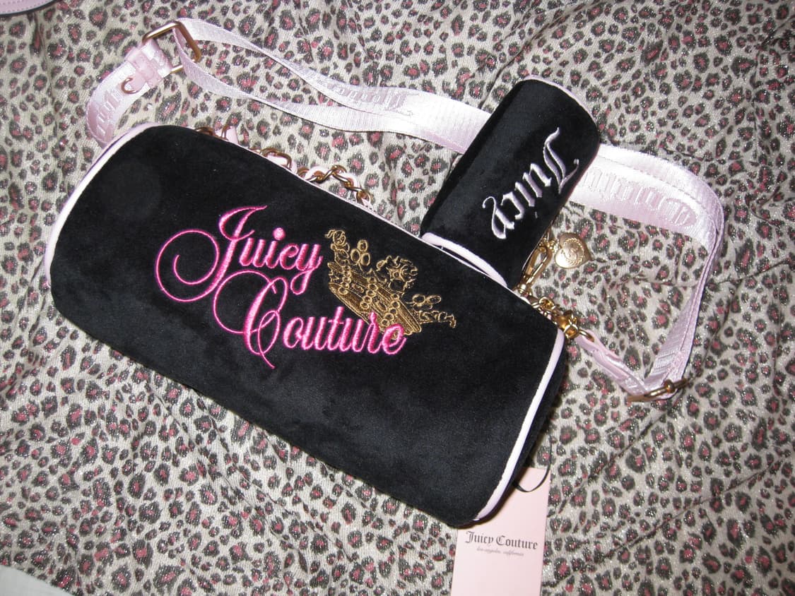 쥬시 꾸뛰르 배럴백 블랙 상품이미지2