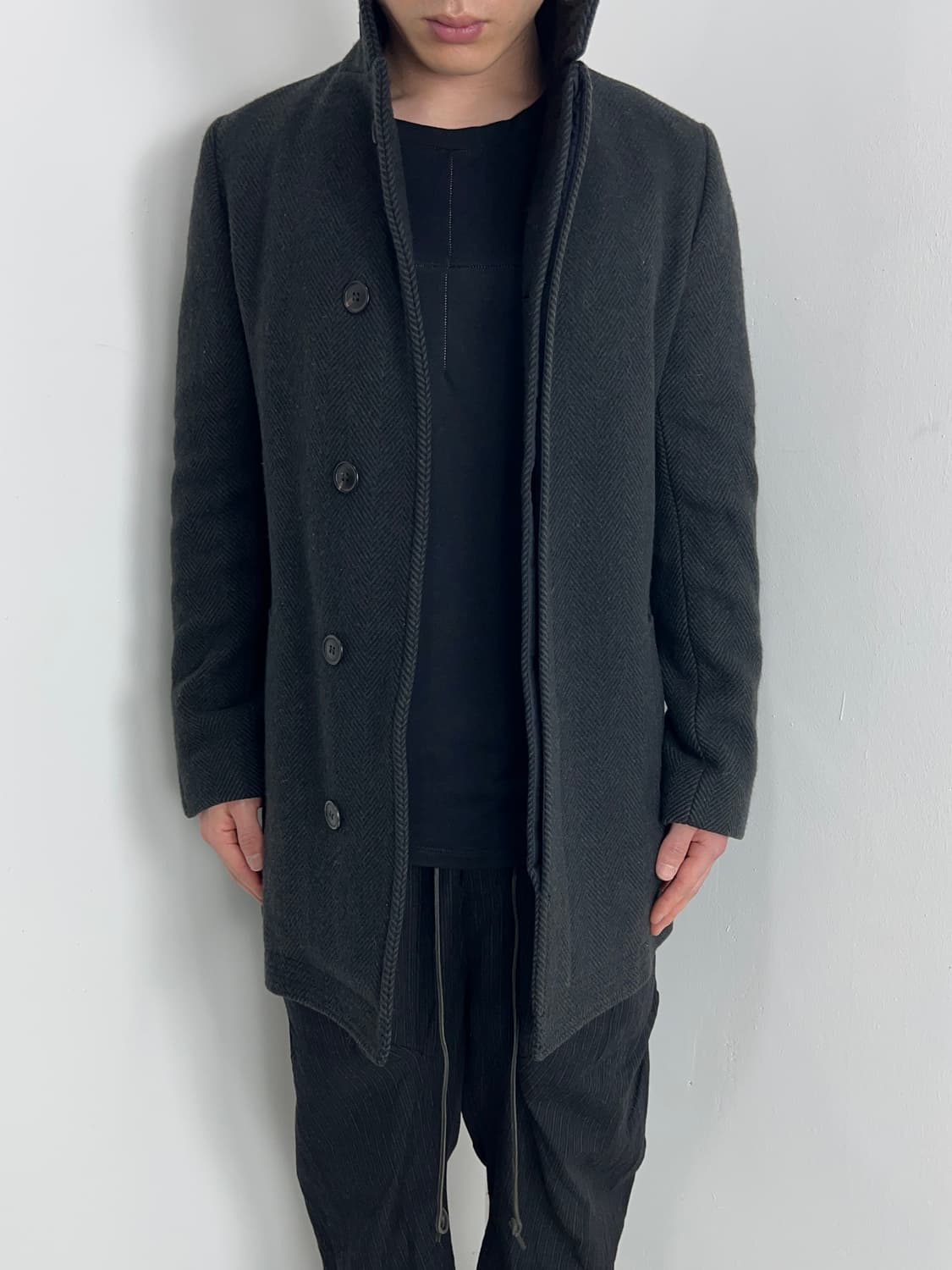 STEPHAN SCHNEIDER 멜튼 울 하이넥 코트 상품이미지4