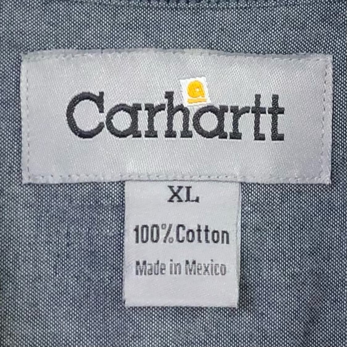 Xxl 칼하트 블랙 워크 셔츠 상품이미지3