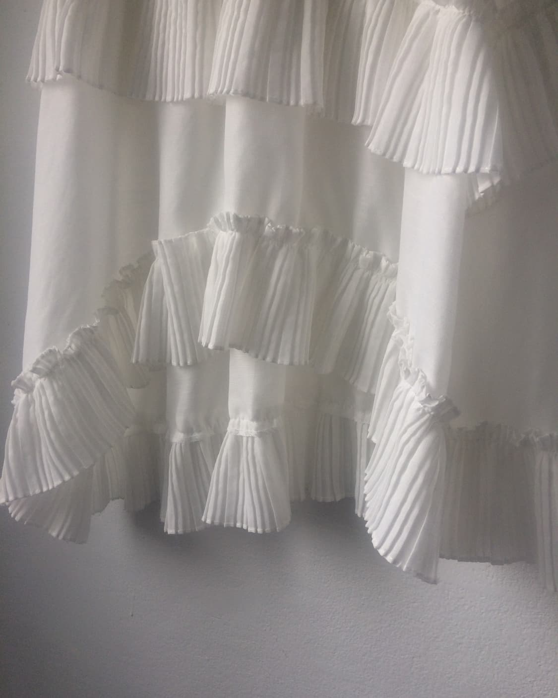 Pleats layer point long skirt 상품이미지5