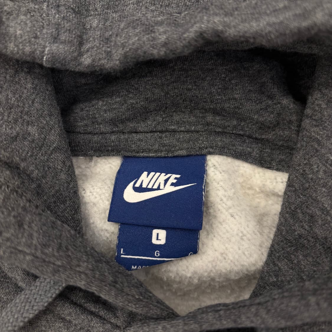 나이키 저스트두잇 그레이 후드티 상품이미지3