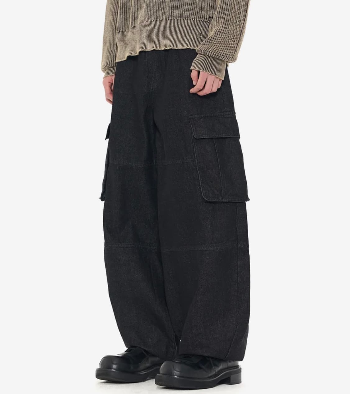 기철 카고팬츠 HARDTACK BALLOON DENIM PANTS 상품이미지1