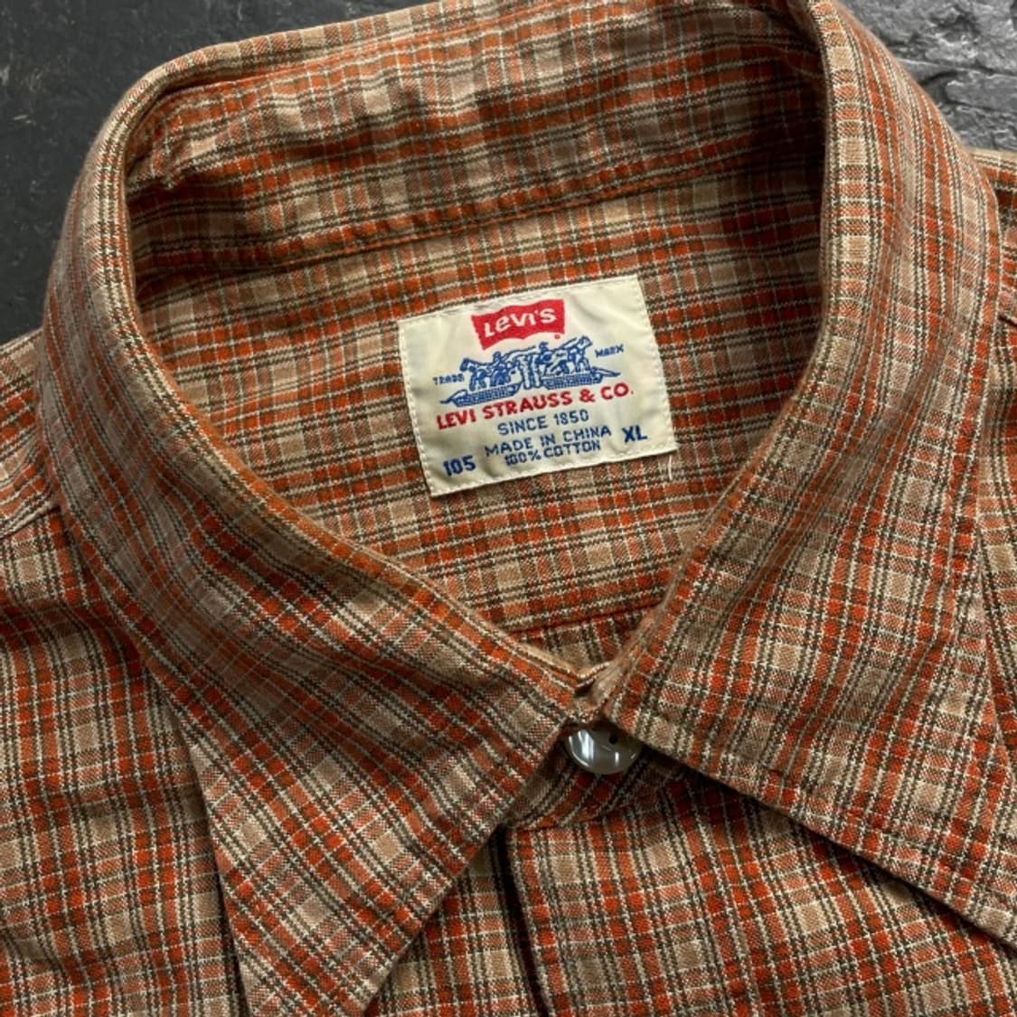 105 리바이스 컨트리 체크 셔츠  상품이미지3