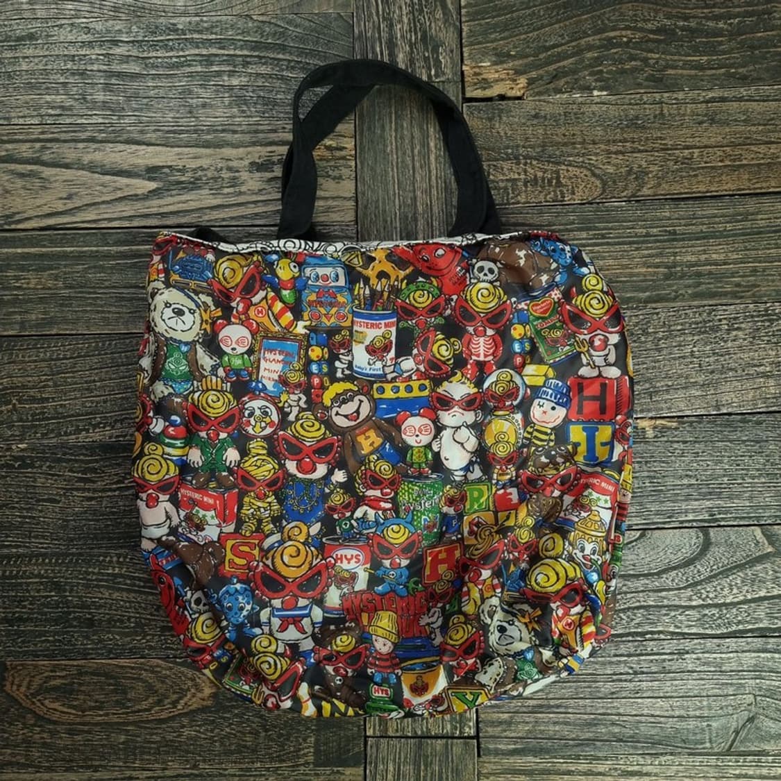 [히스테릭 글래머] 히스테릭 미니 캐릭터 토트백 P01609 상품이미지5
