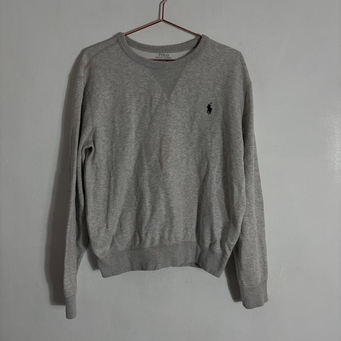 폴로 랄프로렌 맨투맨 그레이(S) 상품이미지1