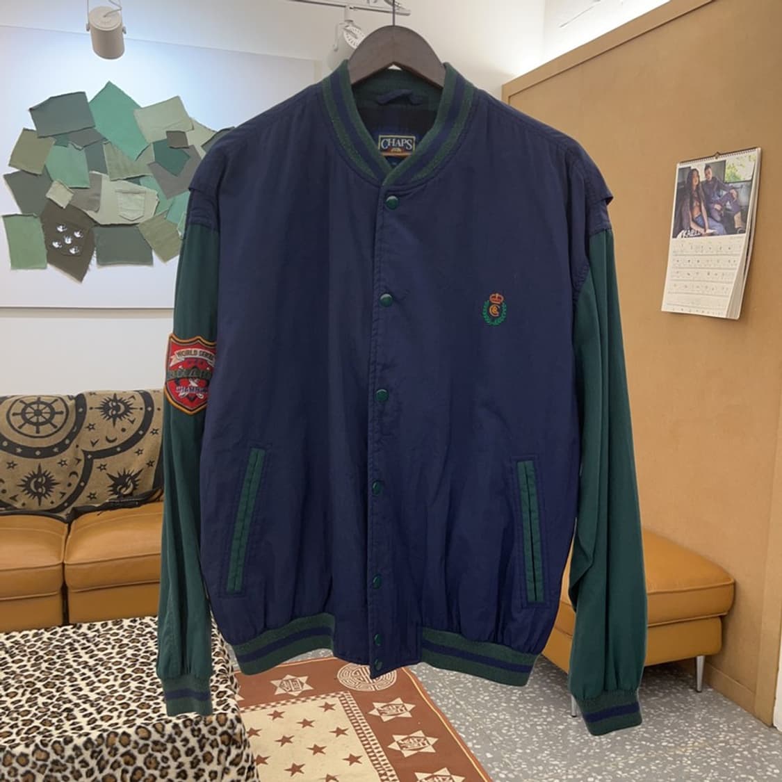 챕스 랄프로렌 90's 레트로 하이틴 바시티자켓 M C09274 상품이미지3