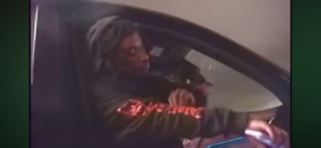 크롬하츠 버티컬 롱 플리스 후드집업 블랙 상품이미지7