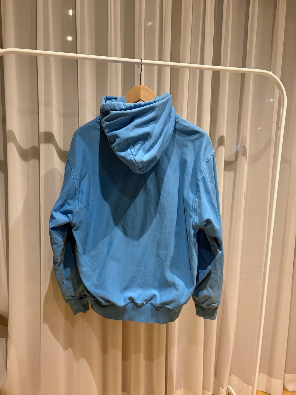 스투시 후드티 블루 M 상품이미지2