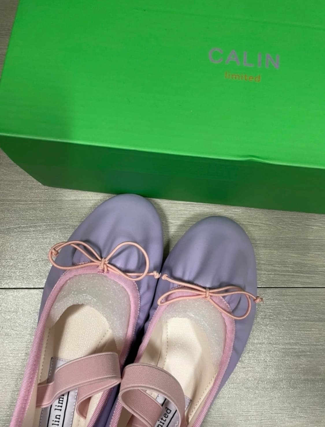 깔량)발레리나슈즈 연보라 230사이즈(새상품) 상품이미지7