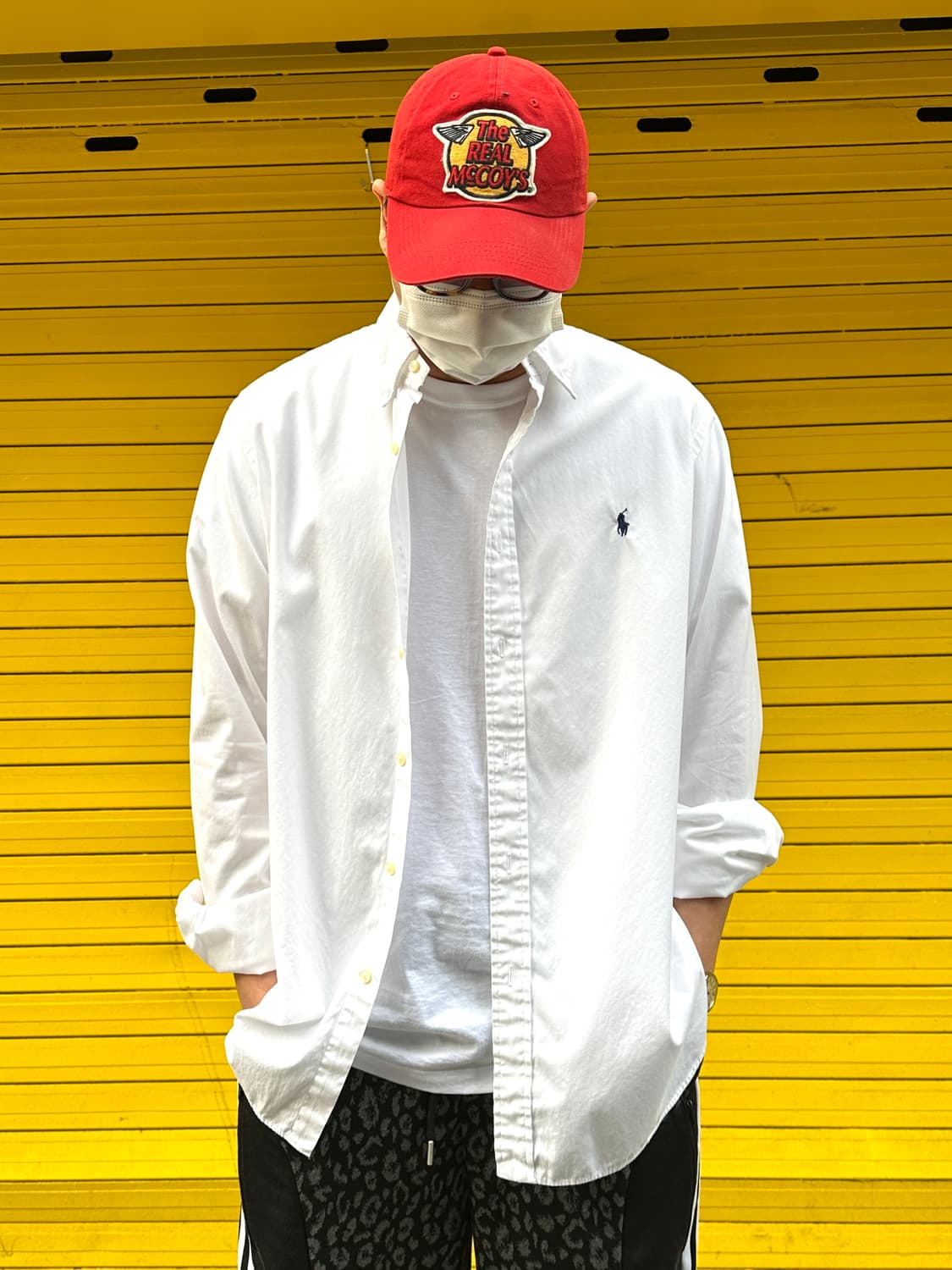 폴로 랄프로렌 옥스포드 셔츠 화이트 XL 상품이미지2