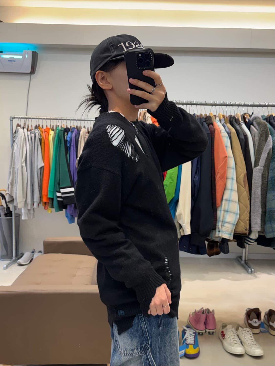 디젤 디스트로이드 니트 상품이미지7