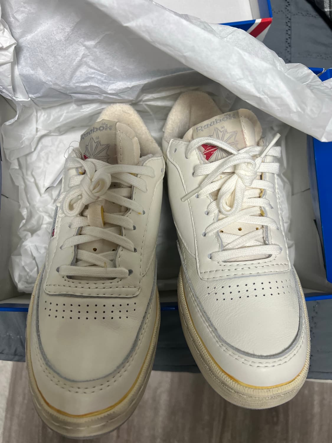 리복 클럽 c85 허스키 265 새상품 상품이미지2