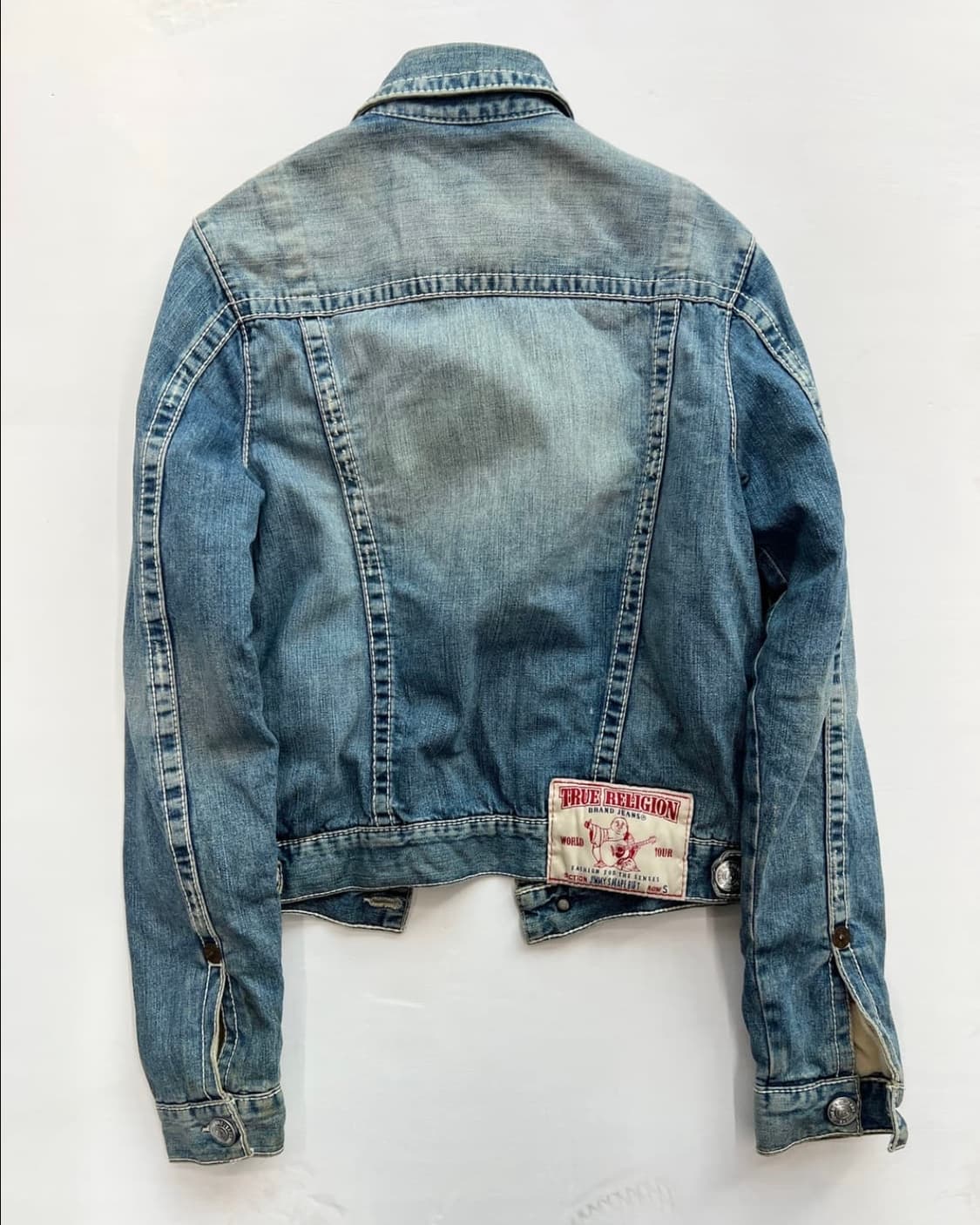 트루릴리젼 트러커 자켓 데님 청자켓 데미지 워싱 상품이미지5