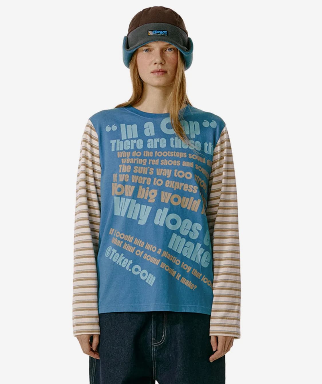 테켓 롱슬리브 Think Swell Stripe L/S Tee 상품이미지1