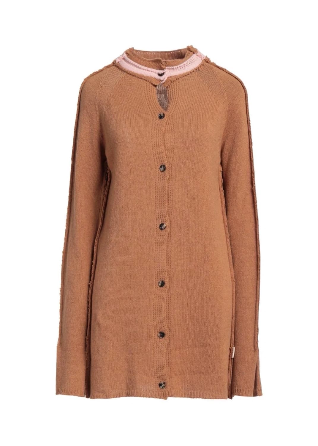 Marni 마르니 캐시미어 가디건 브라운 40사이즈 상품이미지1