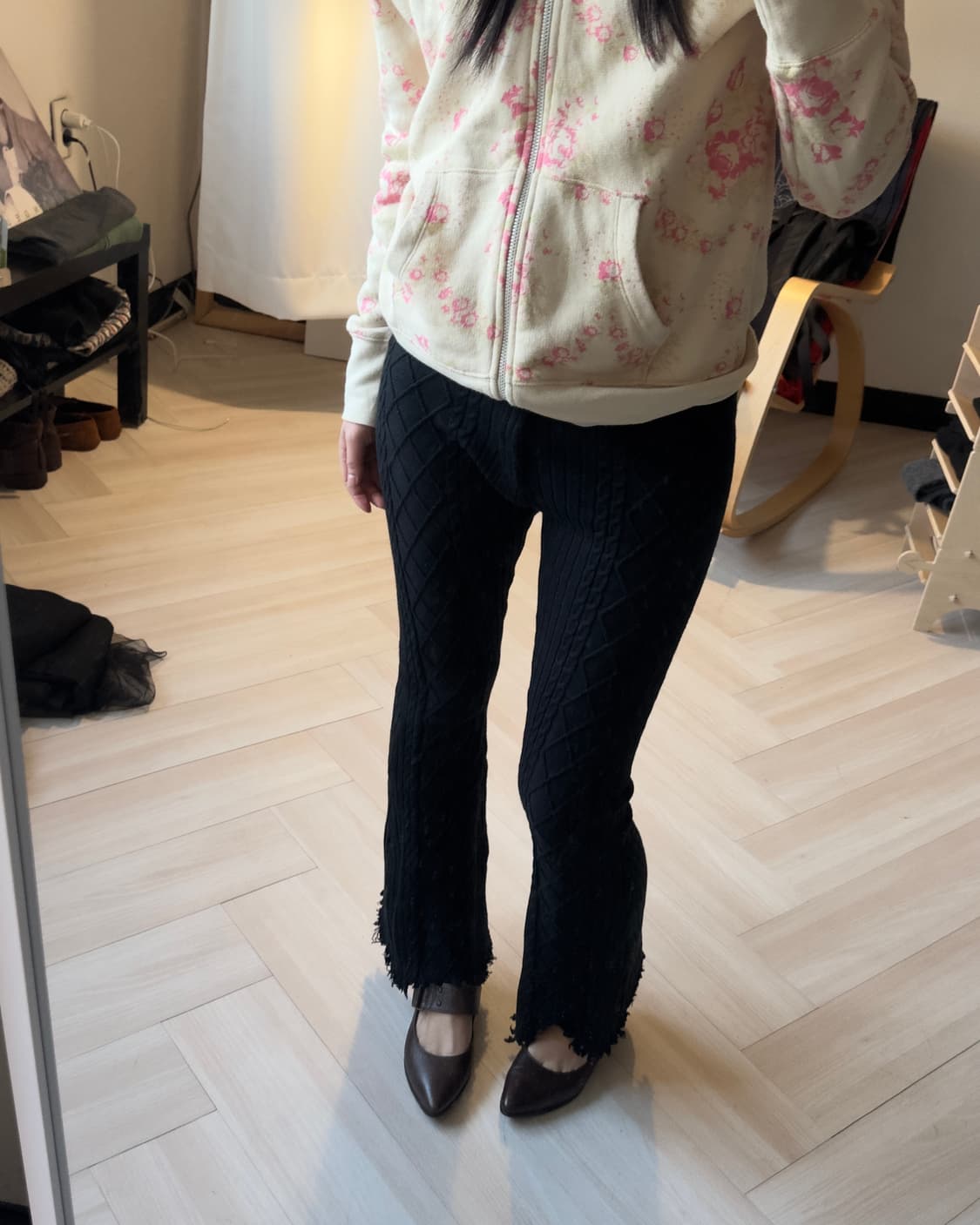 [JOUETIE] cable knit pants (woman M) 상품이미지2