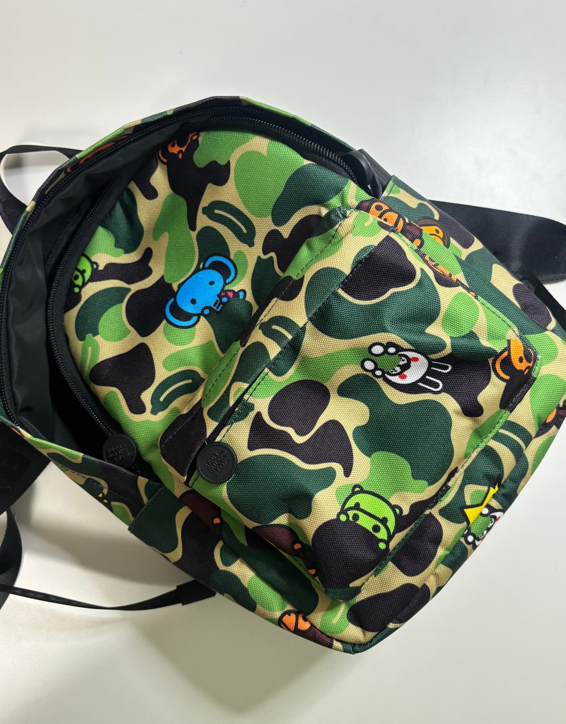 베이프 베이비 마일로 미니 백팩 그린 상품이미지2