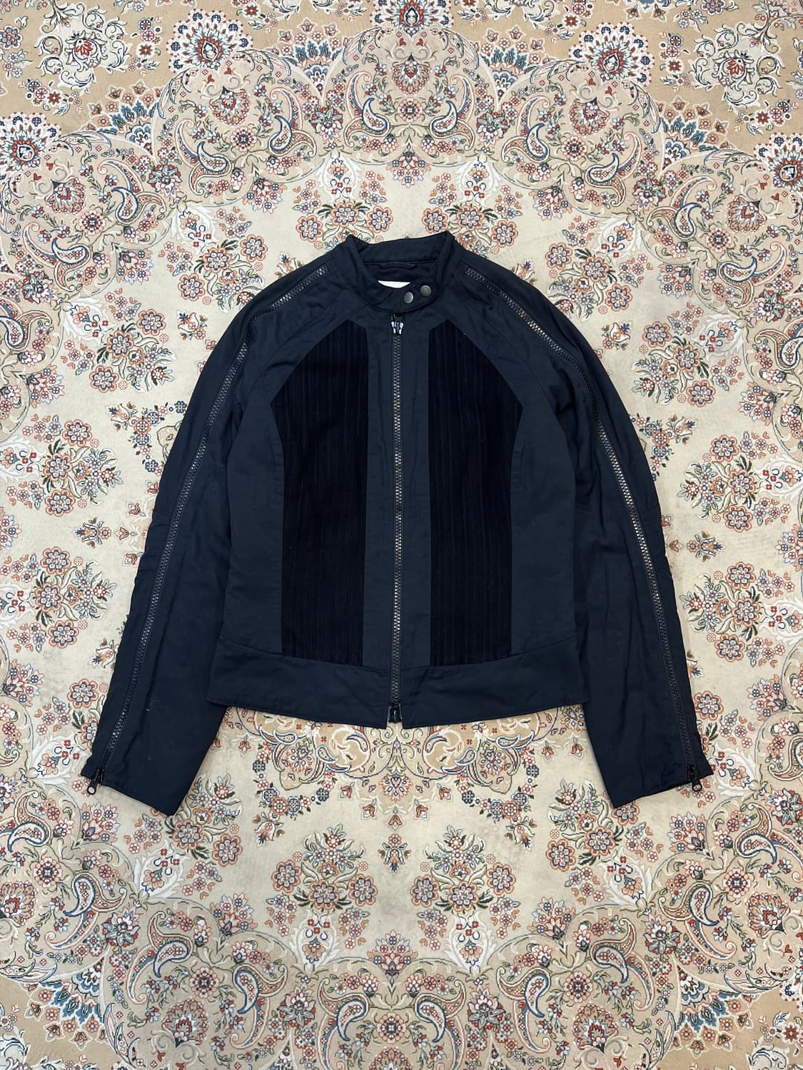 아르마니 익스체인지 지퍼 디테일 바이커 자켓 상품이미지3