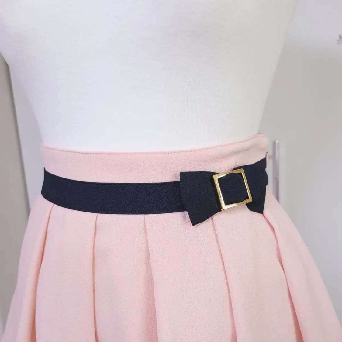 일본빈티지 핑크 로리타 치마 미니스커트 상품이미지3