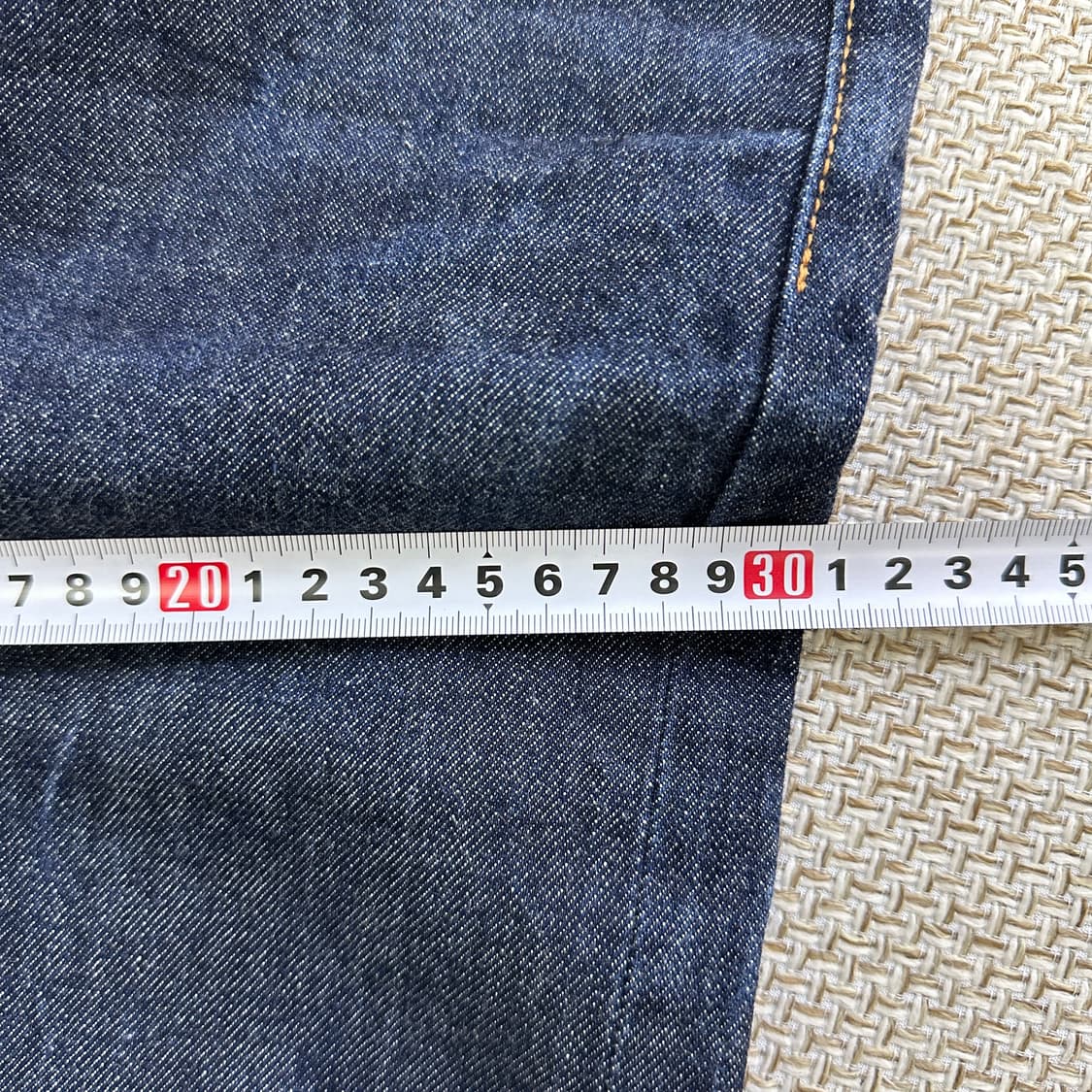 78.5 유니클로 진청 데님 청바지 0326D 상품이미지6