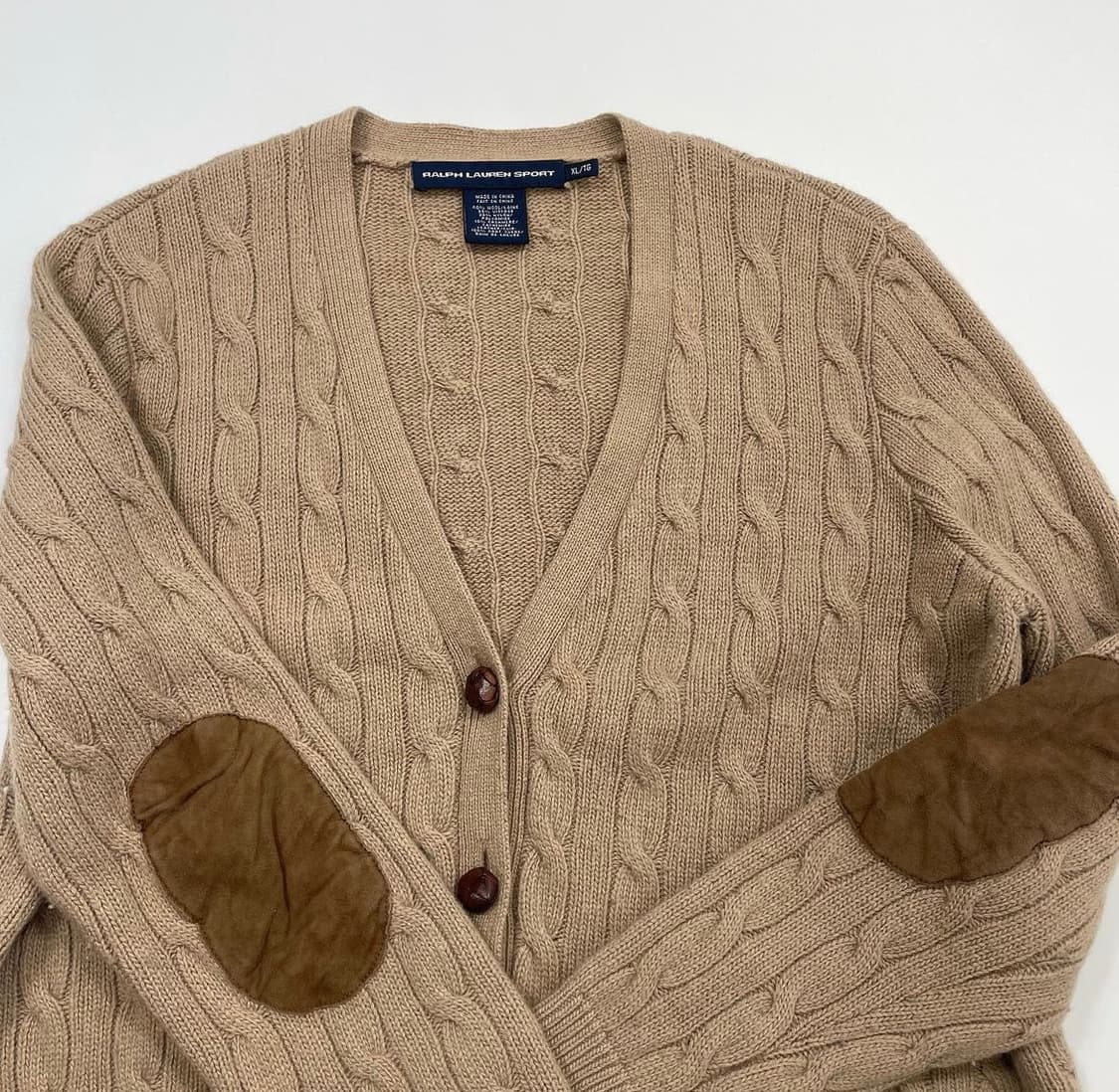 폴로 랄프로렌 꽈배기 니트 가디건 상품이미지6