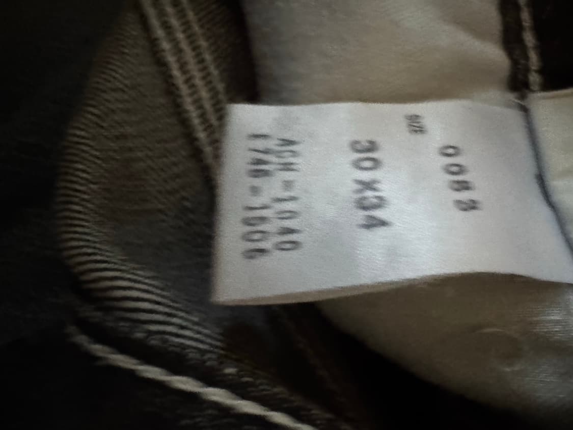 00s 빈티지 칼하트 워싱 블랙 던가리 카펜터 팬츠 30x34 상품이미지6