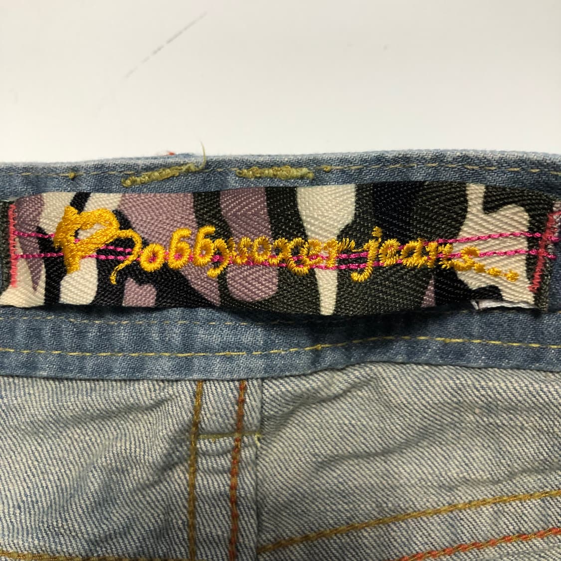 로지엔젤 Y2K 플레어 데님팬츠 상품이미지5