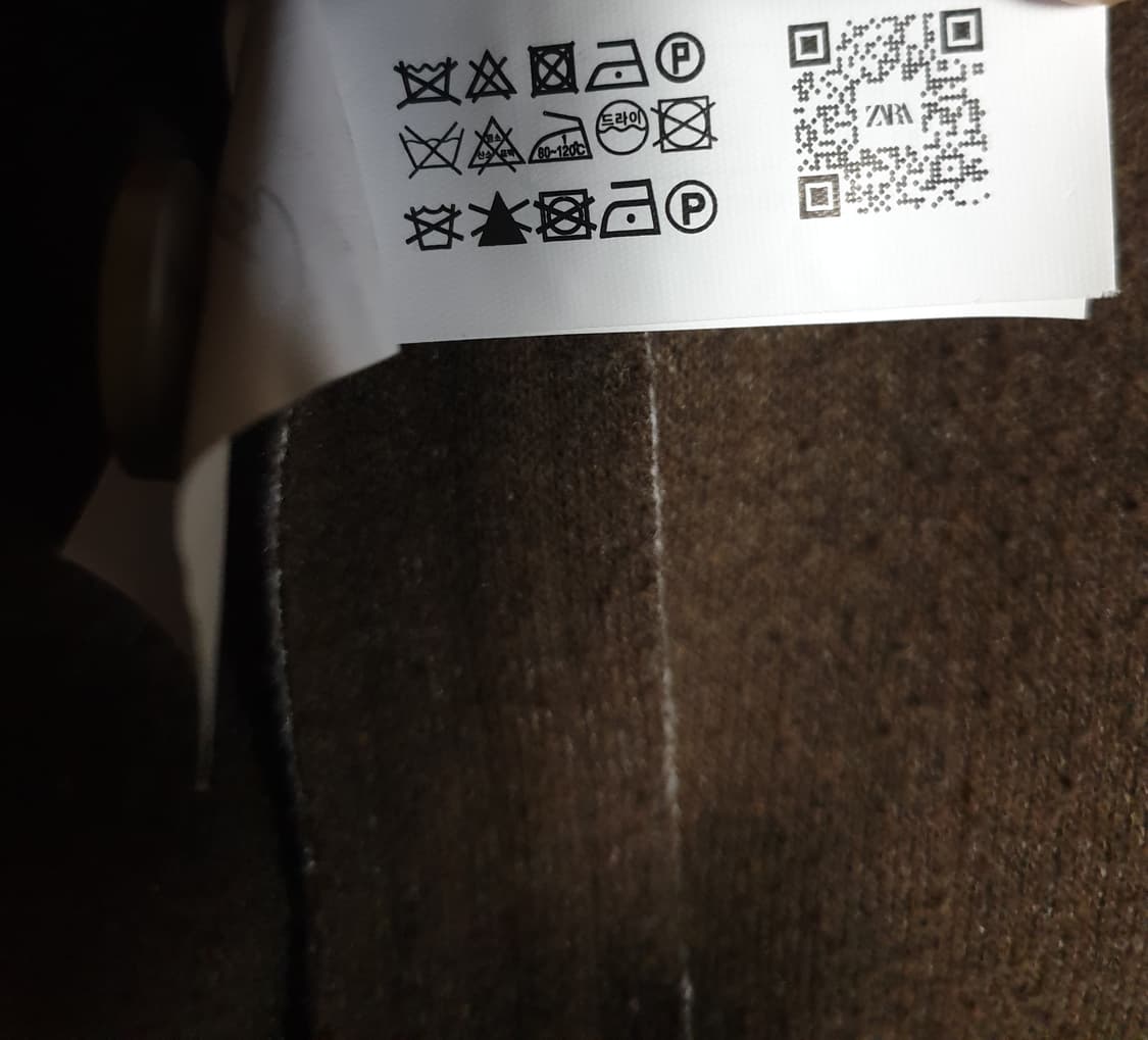 자라 미니멀 더블포켓 블루종 자켓 모카 브라운 (M) 상품이미지6