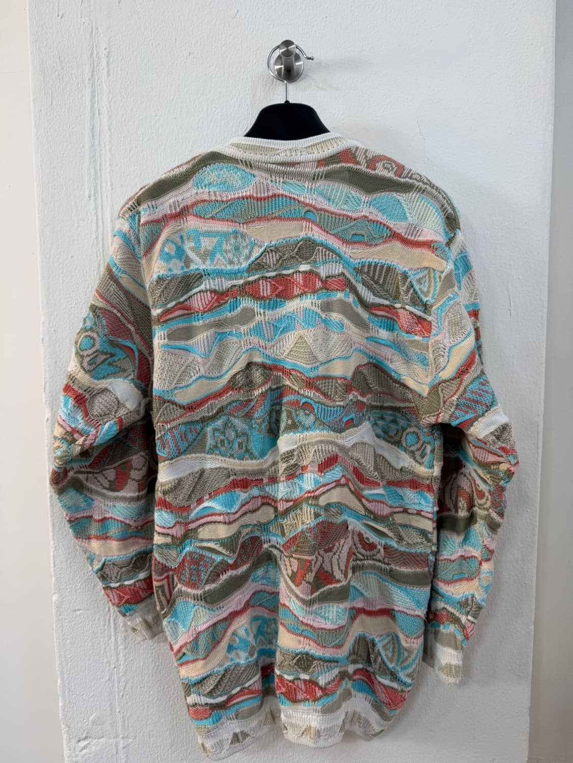 쿠지 OG 멀티 컬러 케이블 가디건  상품이미지5