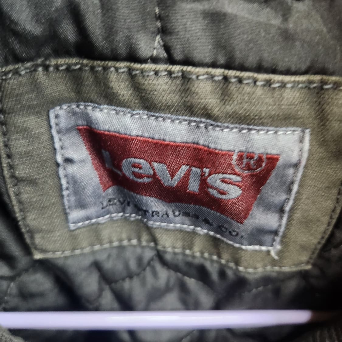 리바이스 멀티포켓 퀄팅 야상 자켓 S(M) 상품이미지4