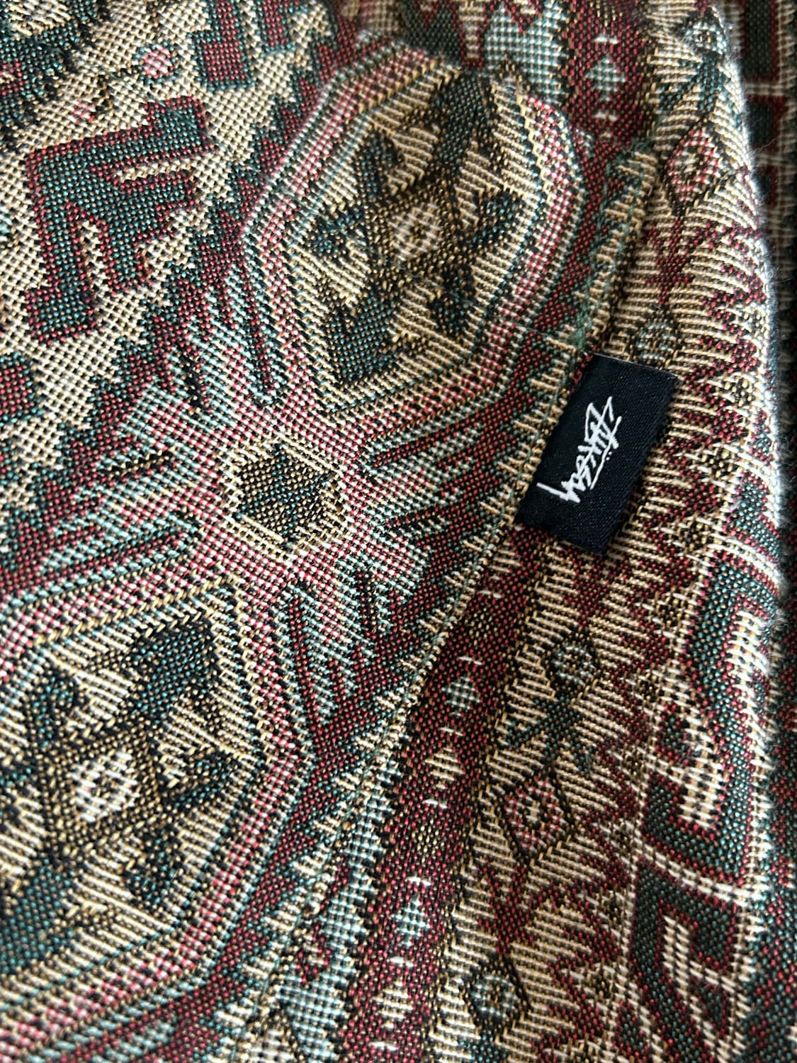 [XL] 스투시 테피스트리 자카드 비치 팬츠 상품이미지3