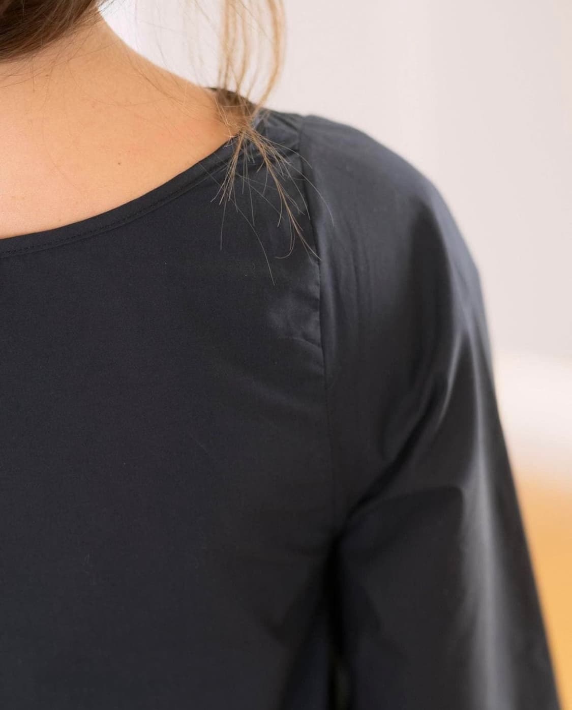 (XS,S,M) 베이스레인지 Decti 롱슬리브 드레스 블랙 상품이미지5