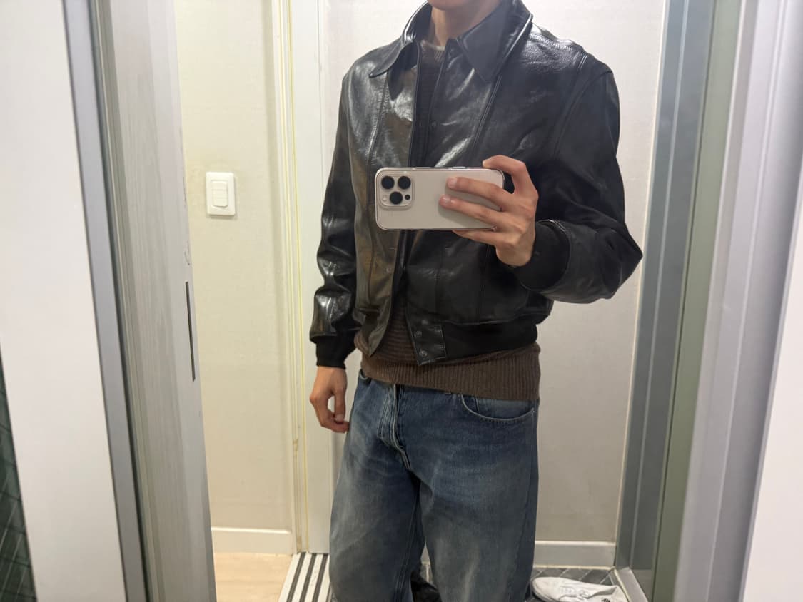 누마레 ee 레더 블루종 m 상품이미지3