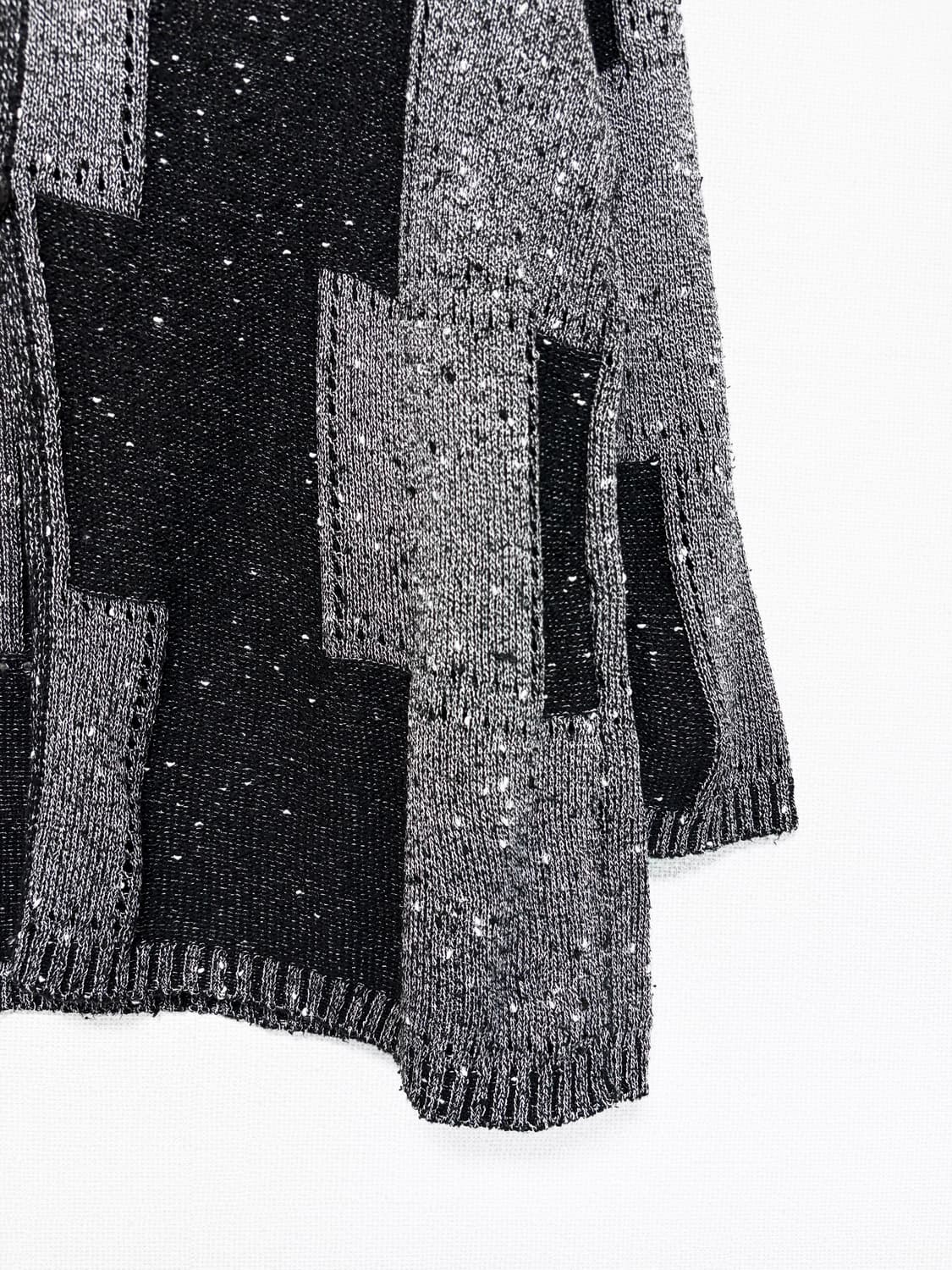 Square Pattern Knit Cardigan 상품이미지6