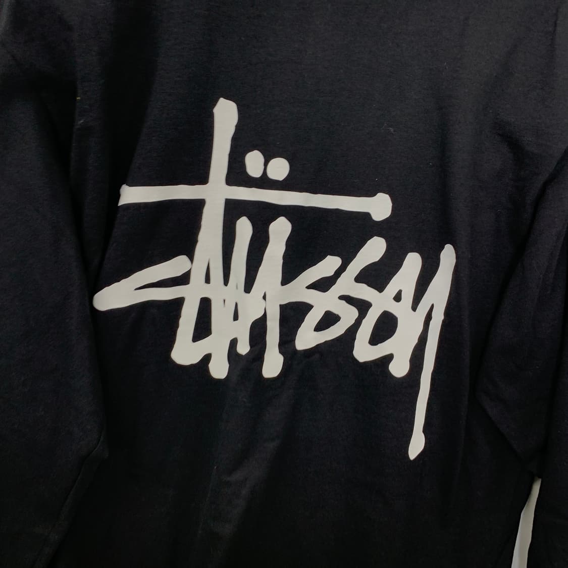 스투시 스탁로고 블랙 롱슬리브  상품이미지6