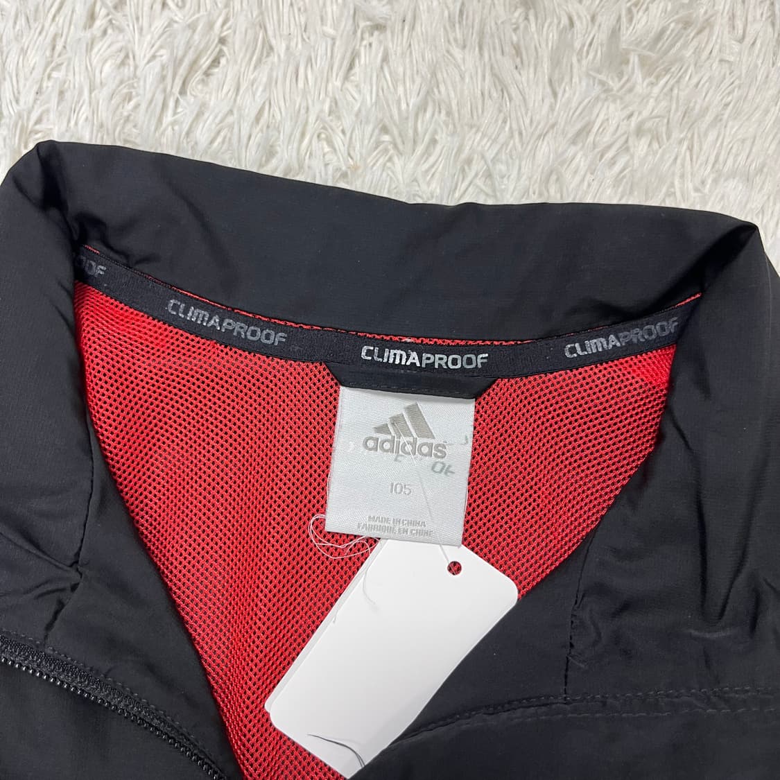 Adidas black windbreaker 상품이미지6