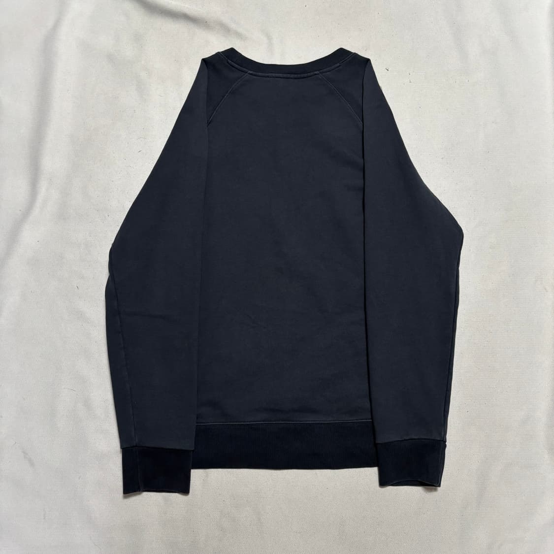 L 메종키츠네 더블 폭스 해드 패치 블랙 맨투맨 상품이미지3