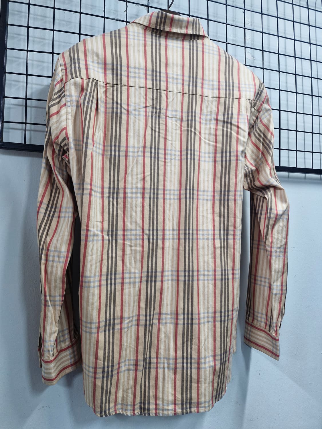 100L 닥스 체크 긴팔 셔츠. 상품이미지7