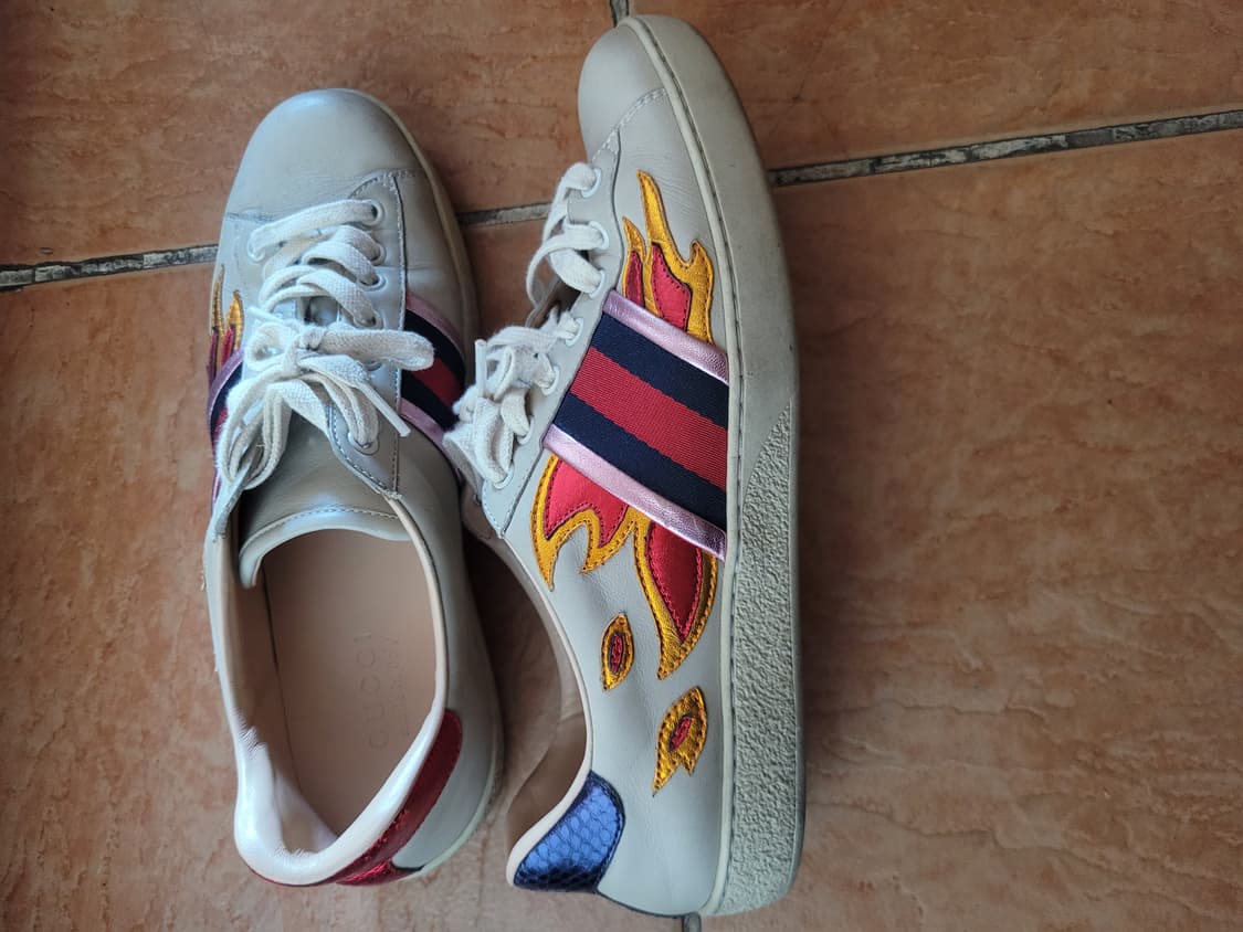 구찌 플레임 스니커즈 상품이미지1