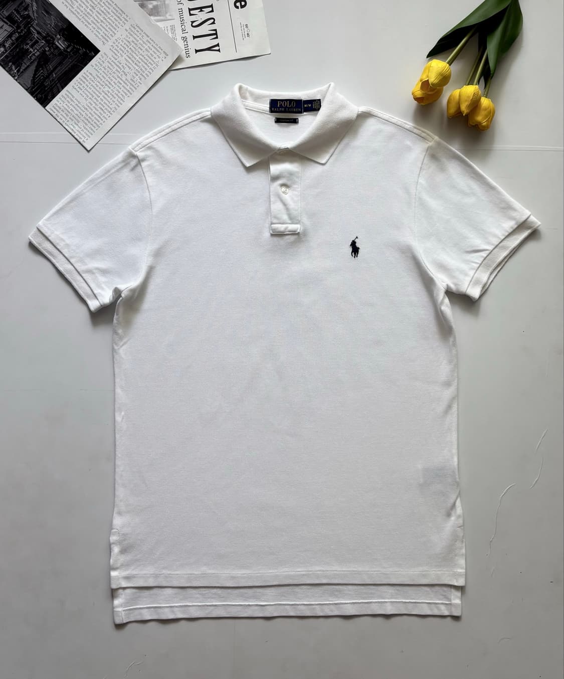 Polo 폴로랄프로렌 화이트 PK 카라티  상품이미지2