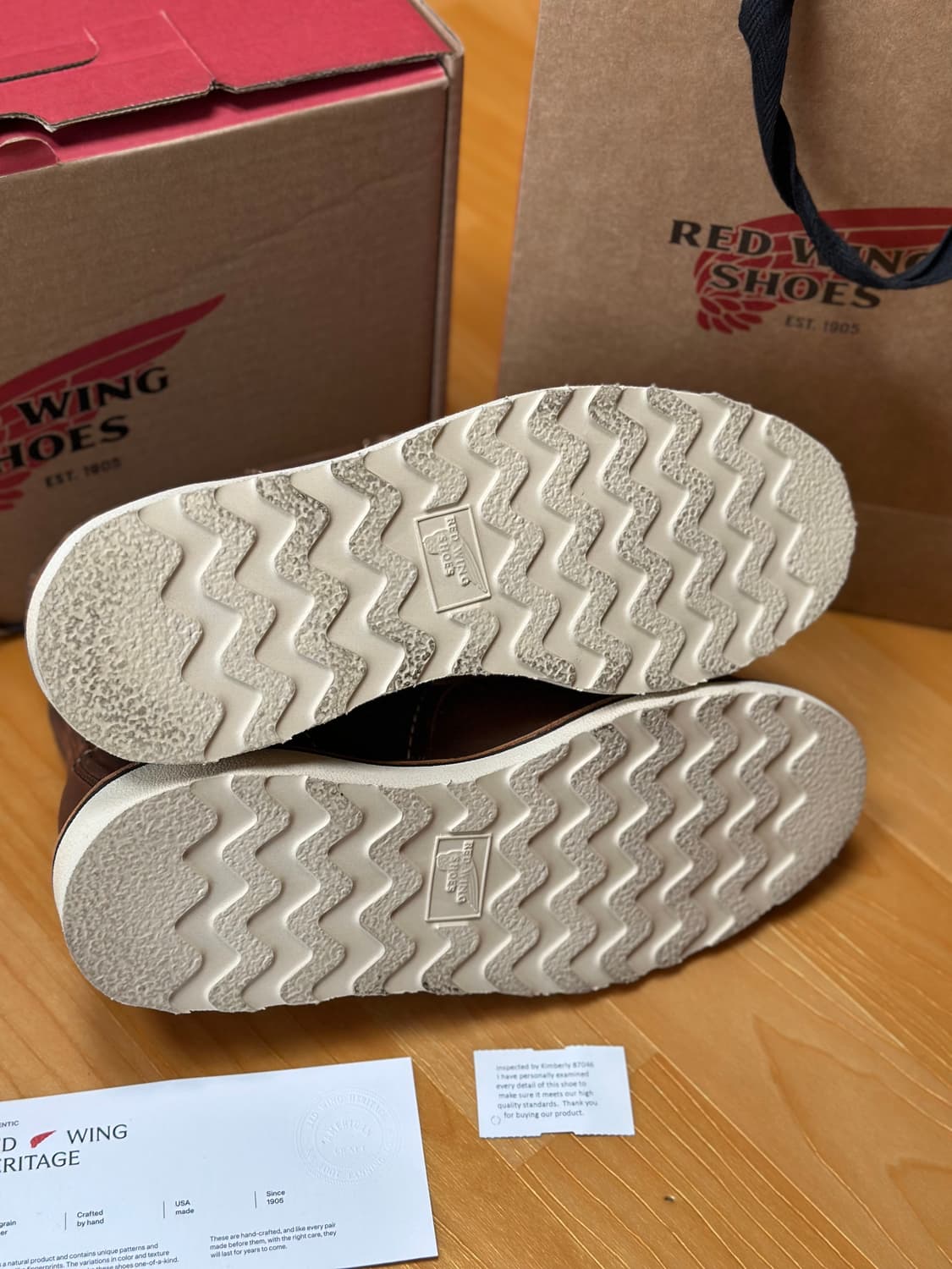 레드윙 6인치 목토1907 카퍼 러프앤터프 280D / 새상품 상품이미지8