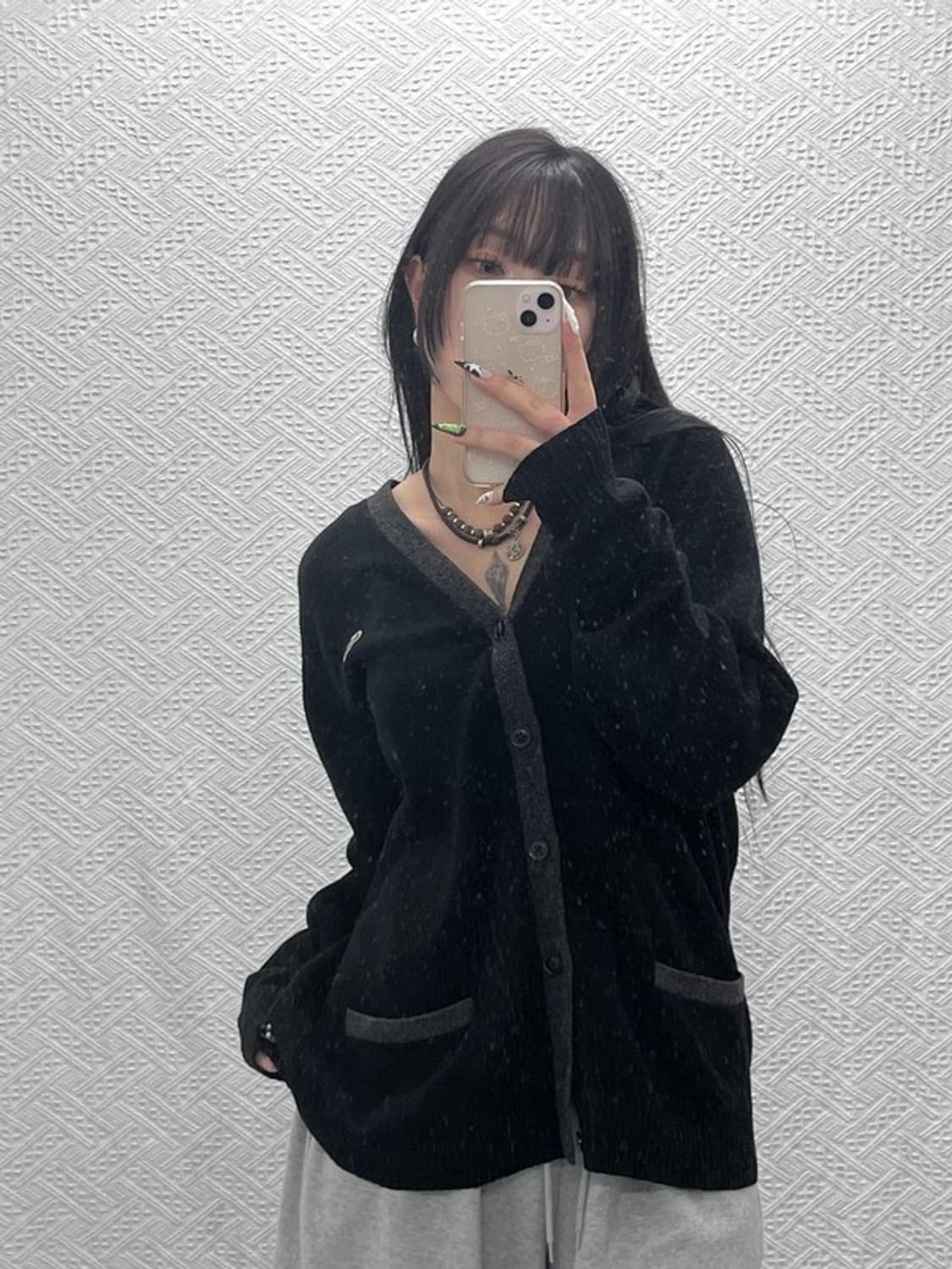 라코스테 서광 빈티지 모던 캐주얼 울 가디건 105 C08732 상품이미지2