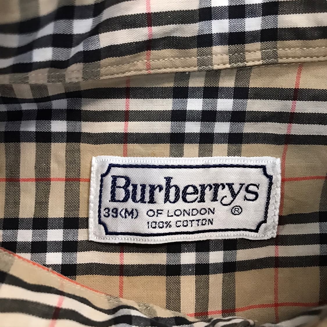 버버리 노바체크 반팔셔츠 상품이미지4