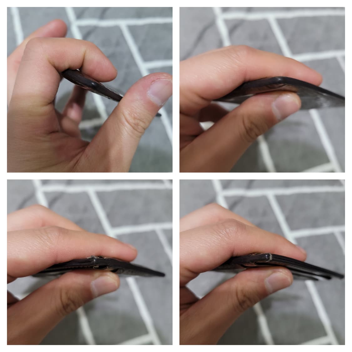 정품 구찌 시마 마이크로 GG 카드지갑 브론즈 색상 상품이미지6